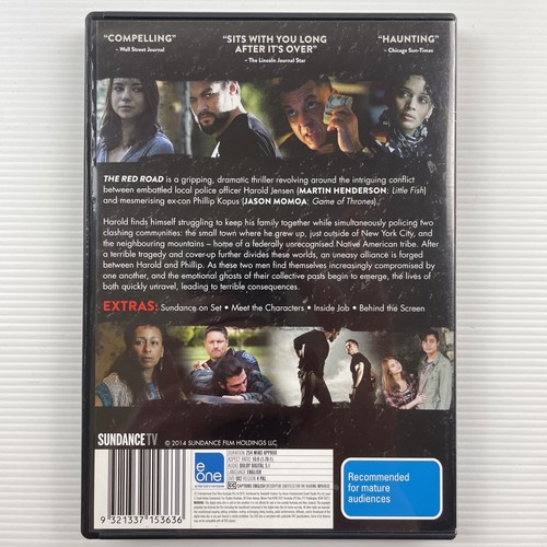 The Red Road: Season 1 DVD Region 4 Jason Momoa Martin Henderson - Picture 2 of 2