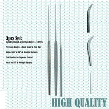 Shambaugh-Derlacki ENT Surgical Knife Set 3pcs | Ghandi & Harrison Knives