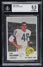 1961 Fleer Les Richter #106 BGS 6.5 HOF 0q3