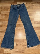 Vintage Y2K Paris Blues Flare Jeans Women s Size 5 Medium Wash Denim GUC