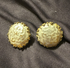 VTG Miriam Haskell faux baroque cabochon pear...