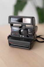 Vintage Polaroid One Step Close Up 600 Film Instant Camera Tested Working