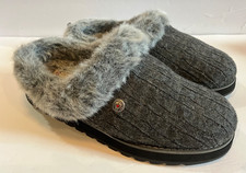 Skechers Bobs Women's Keepsakes Ice Angel Slippers Charcoal Size 8