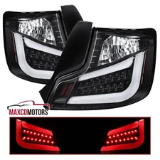 Fits 2011-2013 Scion tC Black LED Tail Lights Brake Parking Lamps Left+Right