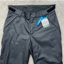 COLUMBIA Women's Medium Slope Seeker Insulated Pant Omni-Tech Snow Ski Black NWT