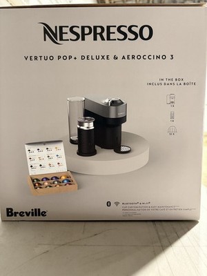 Beville Nespresso Vertuo Pop + Deluxe Aeroccino 3  Model BNV155TTN1BUC1