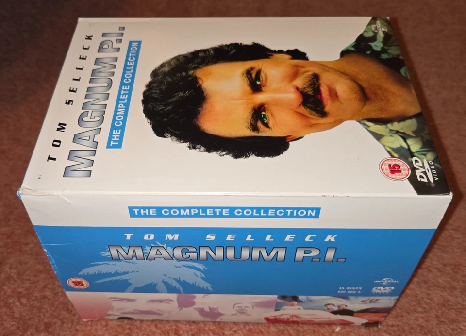 MAGNUM P.I. COMPLETE COLECTION SERIES SEASONS  1-8 UK DVD BOX SET (45 DISCS) - Image 2 of 4