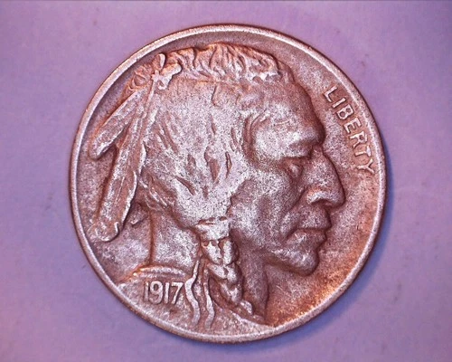 1917 BUFFALO NICKEL COND. XF ***408-6