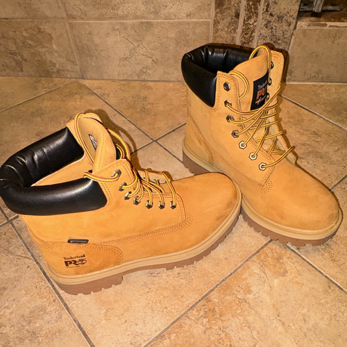 Timberland PRO EH Wheat Lace-Up Work Boots Men's 9W Wide TB165016713