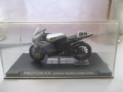 JEREMY McWILLIAMS PROTON KR 2002 IXO 1-24 SCALE MOTORCYCLE MODEL - Image 1 of 4