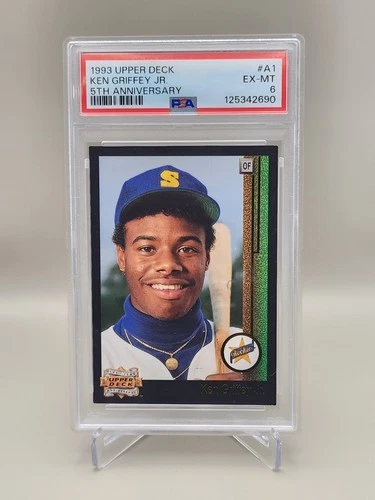 1993 Upper Deck #A1 Ken Griffey Jr. 5th Anniversary PSA 6 Seattle Mariners