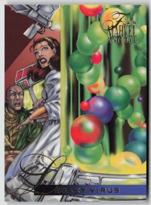 1995 Flair Marvel Annual Card 35 Legacy Virus Dr Moira MacTaggert