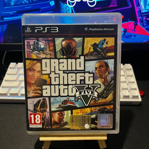 Grand Theft Auto V GTA 5 PlayStation 3 Ps3 Komplett Und Funktionstüchtig ✅