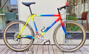 rare ROSSIN CONCEPT ELLIPTIC mtb vintage italian mountain bike SHIMANO XT