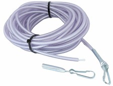 10 m Planenseil klar 8mm + Nyloneinlage Netz Plane  Seil Anhänger PKW & LKW