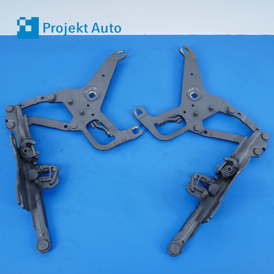 14-19 OEM BMW Hood Hinge Set X5M X6M X5 X6 Space Grey Metallic 7381781 F15 F85