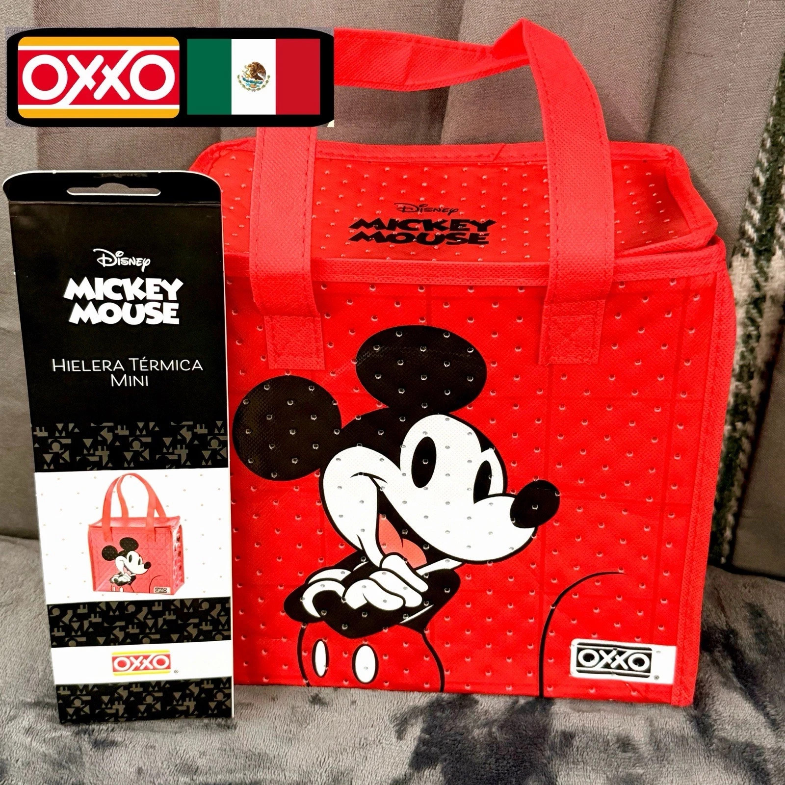 RARE Sponge Bob & Disney OXXO Exclusive Insulated Lunch Bag - Brand New with tag