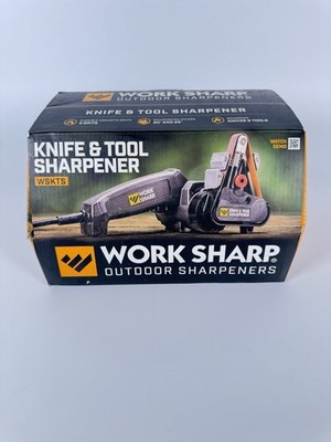 Work Sharp Knife and Tool Sharpener Model WSKTS Tested with Spare Belts