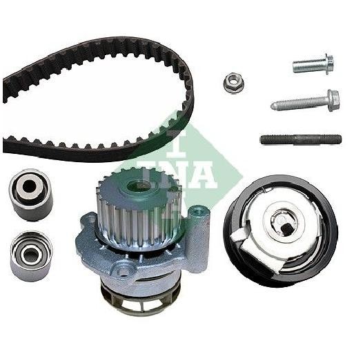 Wasserpumpe + Zahnriemensatz FüR Skoda Octavia 1Z 2.0 05 Bis 13 INA BZC BPJ-image