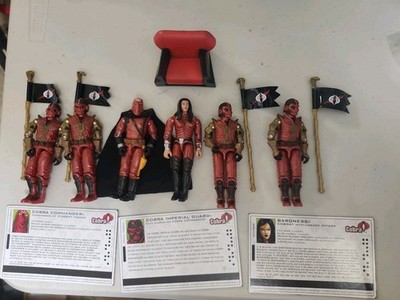 Hasbro GI Joe Valor vs Venom Cobra Imperial Procession 6 Pack 