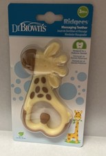 Dr. Brown's Ridgees Giraffe Massaging Teether Giraffe Baby 3 Months