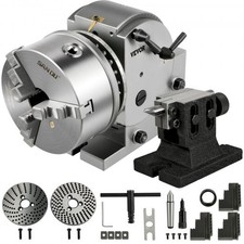 Dividing Head BS-1 Dividing Head Set 6"3-jaw Chuck Semi Universal Milling Set w