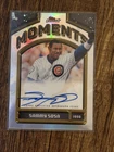 2026 Topps Finest Sammy Sosa Base (RAW)