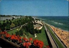 Eforie Nord Romania view vintage postcard q477