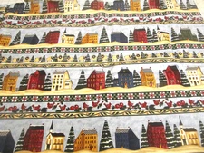 Vintage Christmas At Saltbox Farm Moda Fabric  Deb Strain Cotton BTYx44