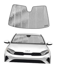 Windshield Sun Shade,Front Window Sunshade Shield, 2-in for Kia Forte 2019-2024