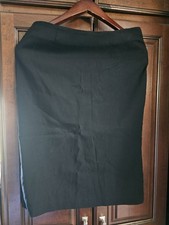 Vintage Y2K Esprit De Corp. Skirt Women's S Black Rayon/Spandex Stretch NWT