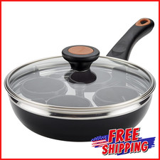 PENTOLE ANTIADERENTI CERAMICA BRACCONIERE UOVA riscaldamento rapido uniforme padella alluminio durevole