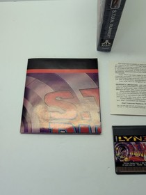 S.T.U.N. RUNNER Atari Lynx Complete Nice CIB STUN RUNNER TESTED FAST SHIP! 