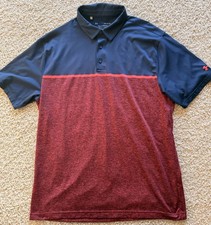 Men s Under Armour Navy The Playoff Polo Size L