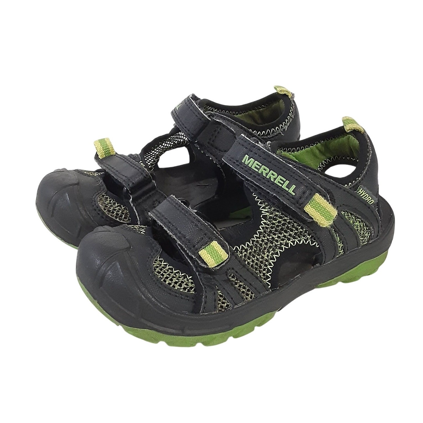 Merrell Ragazzi Hydro Rapid Nero Punta Chiusa Escursionismo Sandali Bambini 11 Scarpa Acqua