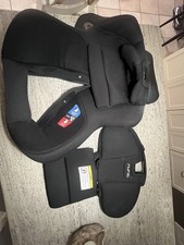 Nuna RAVA Car Seat Replacement Seat Cover Fabric - Black USED
