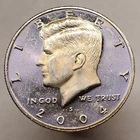 New Listing2004-S Kennedy Half Dollar Clad Proof - Actual Coin Pictured Circulated