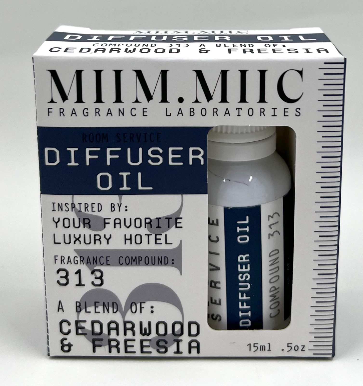 MIIM.MIIC 313 Luxury Hotel Diffuser Oil *CEDARWOOD & FREESIA* the Ritz Carlton