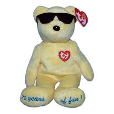 Ty Beanie Baby Summertime Fun - MWMT Yellow Los Angeles Gift Show Exclusive 2006