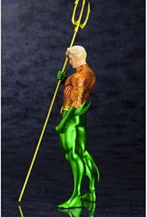 DC Comics Aquaman ArtFX+ - Figura Liga de la Justicia Foto 4 de 4