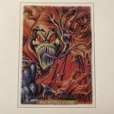 2024 Upper Deck SkyBox Marvel Masterpieces '92 Platinum Hobgoblin Clear Cut #33