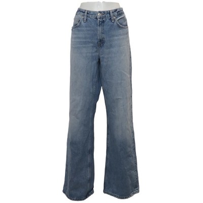 Zara, Jeans, Größe: 44, Blau, Baumwolle, Einfarbig, Denim, Damen #gTn