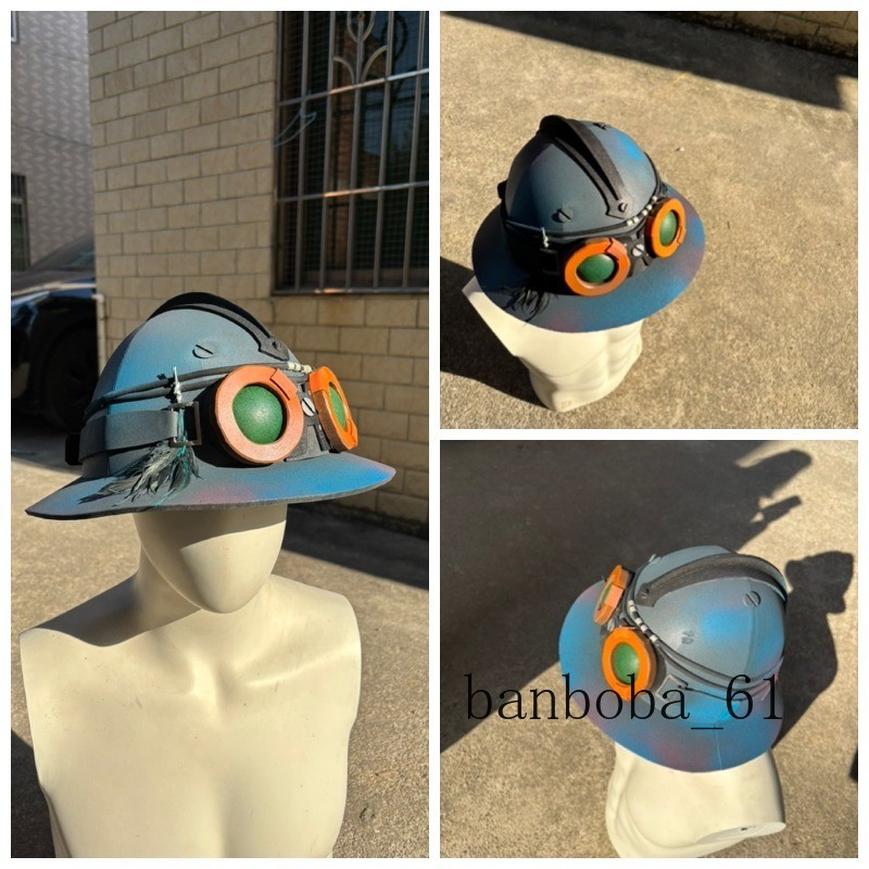 Arcane：League Of Legends LOL Isha Cosplay Hat Costume Accessories Halloween