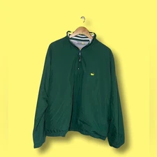 The Masters GOLF Green Pullover Jacket Men’s Augusta Vintage MENS Sz X LARGE 