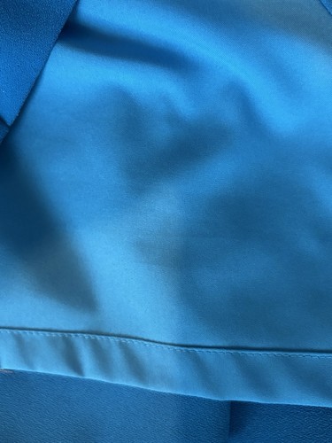 Stunning Blue Cocktail Knee Length Occasion Dress size 10 - Picture 7 of 8