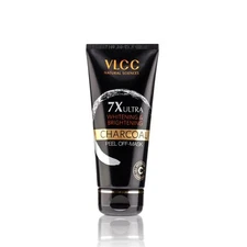 VLCC 7X Ultra Whitening And Brightening Charcoal Peel Off Mask 100g
