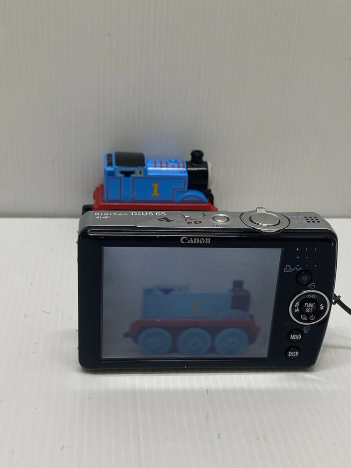 Canon IXUS 65 Compact Digital Camera 6MP Silver With Charger Boxed Tested - Image 3 of 4