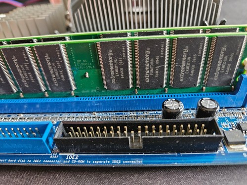 Mainboard ASROCK K8NF4G-SATA2 mit Prozessor, RAM, I/O-Blende, vielleicht intakt - Zdjęcie 4 z 10