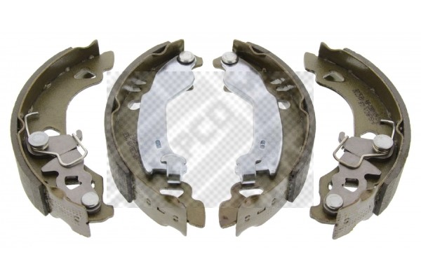 Bremsbackensatz Hinten FüR Fiat Brava Bravo I Punto Lancia Y Y10 1993-2003-image