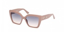 Image of Guess GU00162 Shiny beige 55/17/140 WOMAN Sunglasses